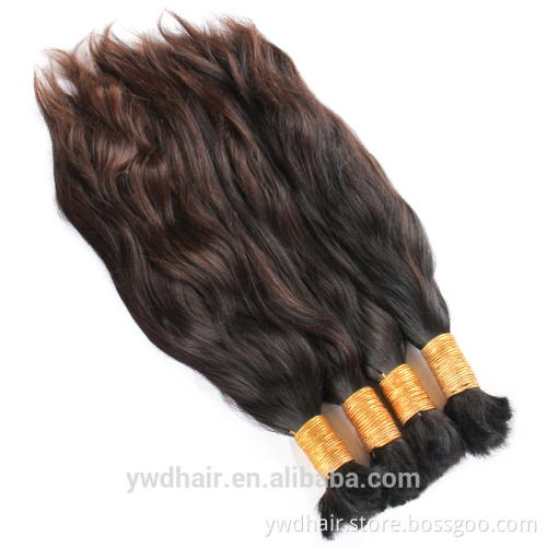 10-40in 8A russian human hair Virgin Natural Ponytail Bulk Paypal Accept